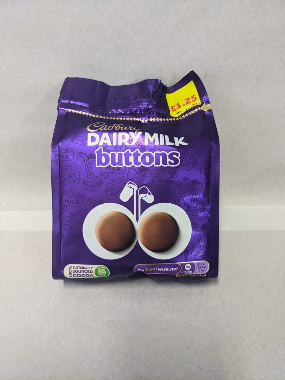 CADBURY DAIRY MILK BUTTONS Syd's Pies