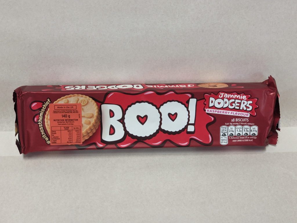 JAMMIE DODGERS RASPBERRY FLAVOUR Syd's Pies