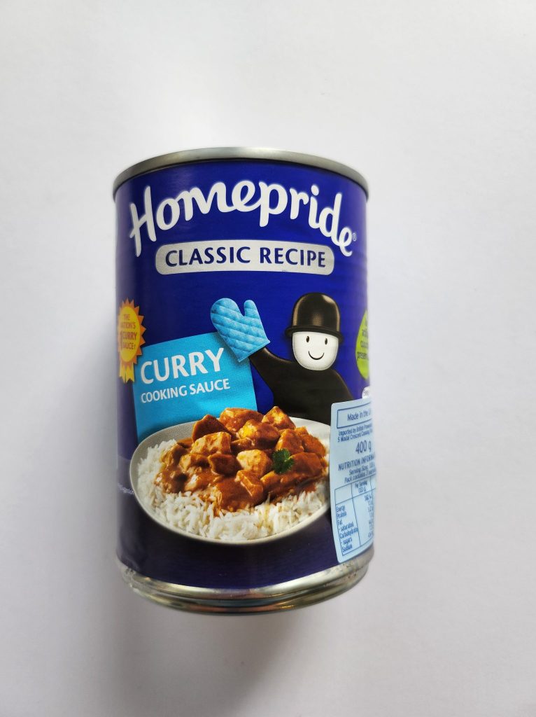 HOMEPRIDE CURRY COOKING SAUCE Syd's Pies