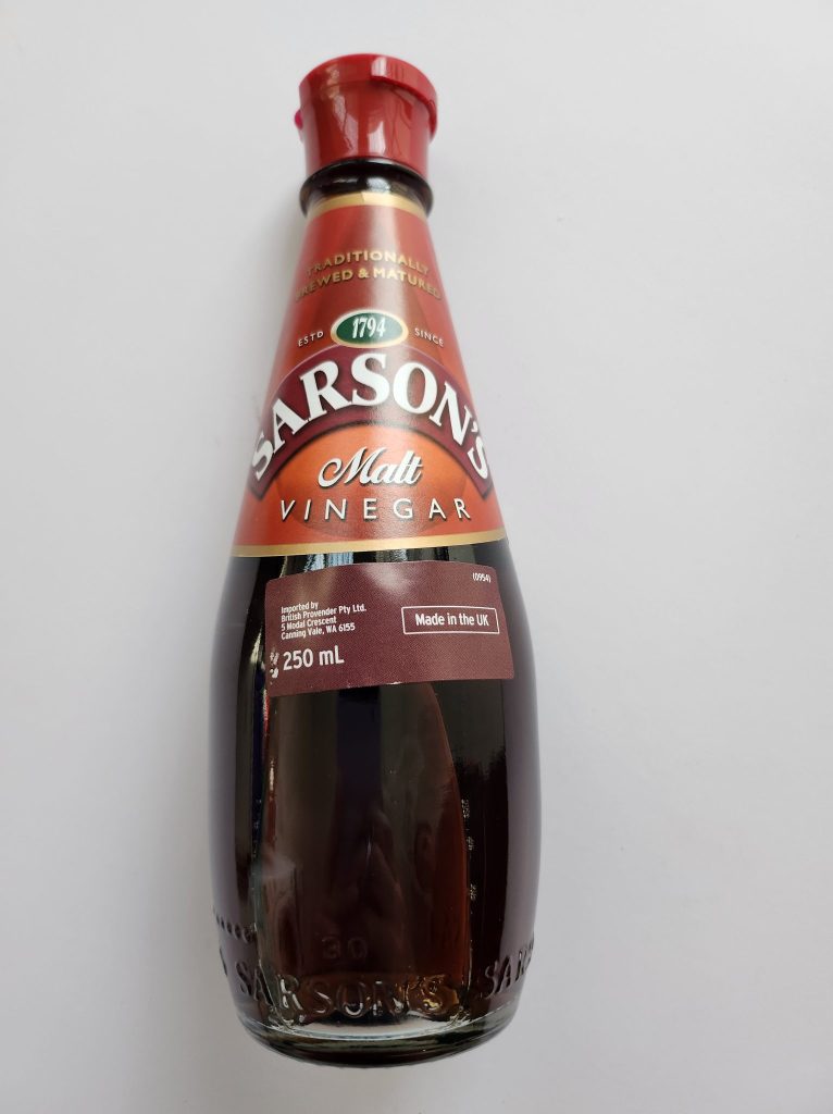 SARSONS MALT VINEGAR Syd's Pies