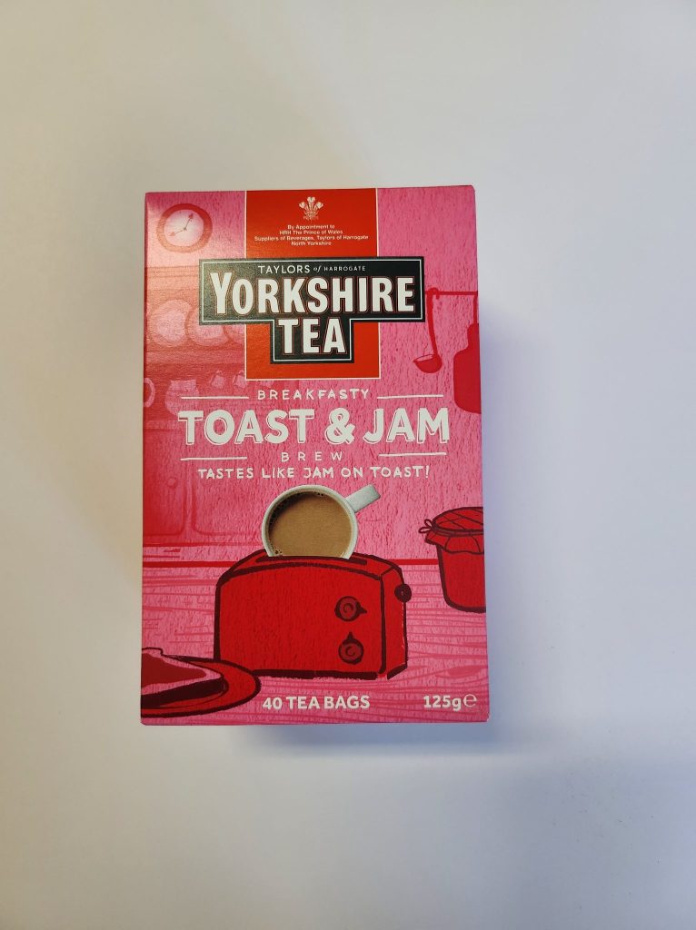 YORKSHIRE TEA JAM TOAST Syd's Pies