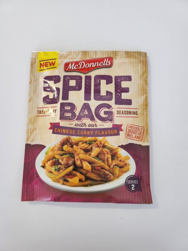 McDONNELLS SPICE BAG CHINESE CURRY FLAVOUR Syd's Pies